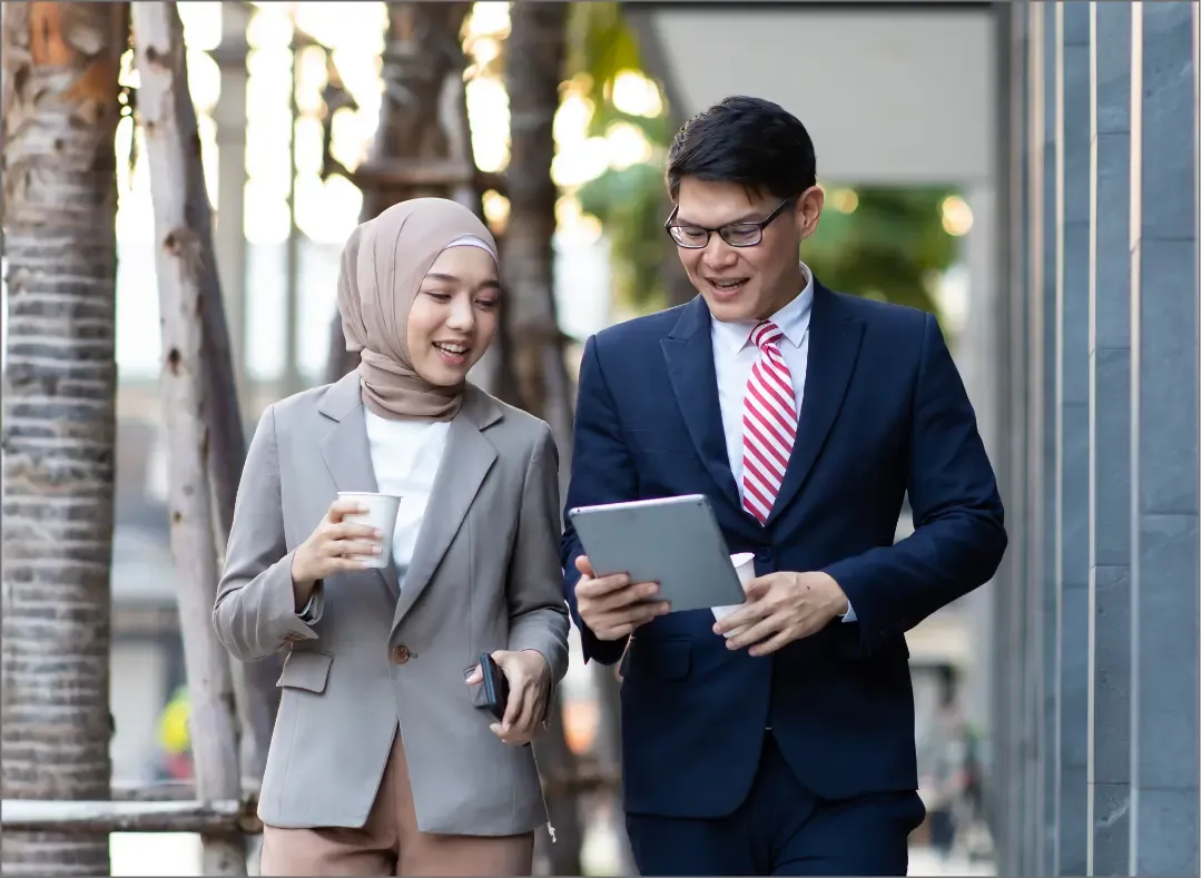 Bank Simpanan Nasional professionals leveraging Trinergy’s advanced digital tools for innovation and empowerment.